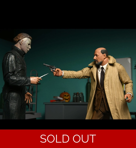 NECA Halloween 2 Michael Myers & Dr. Loomis 2 PK.